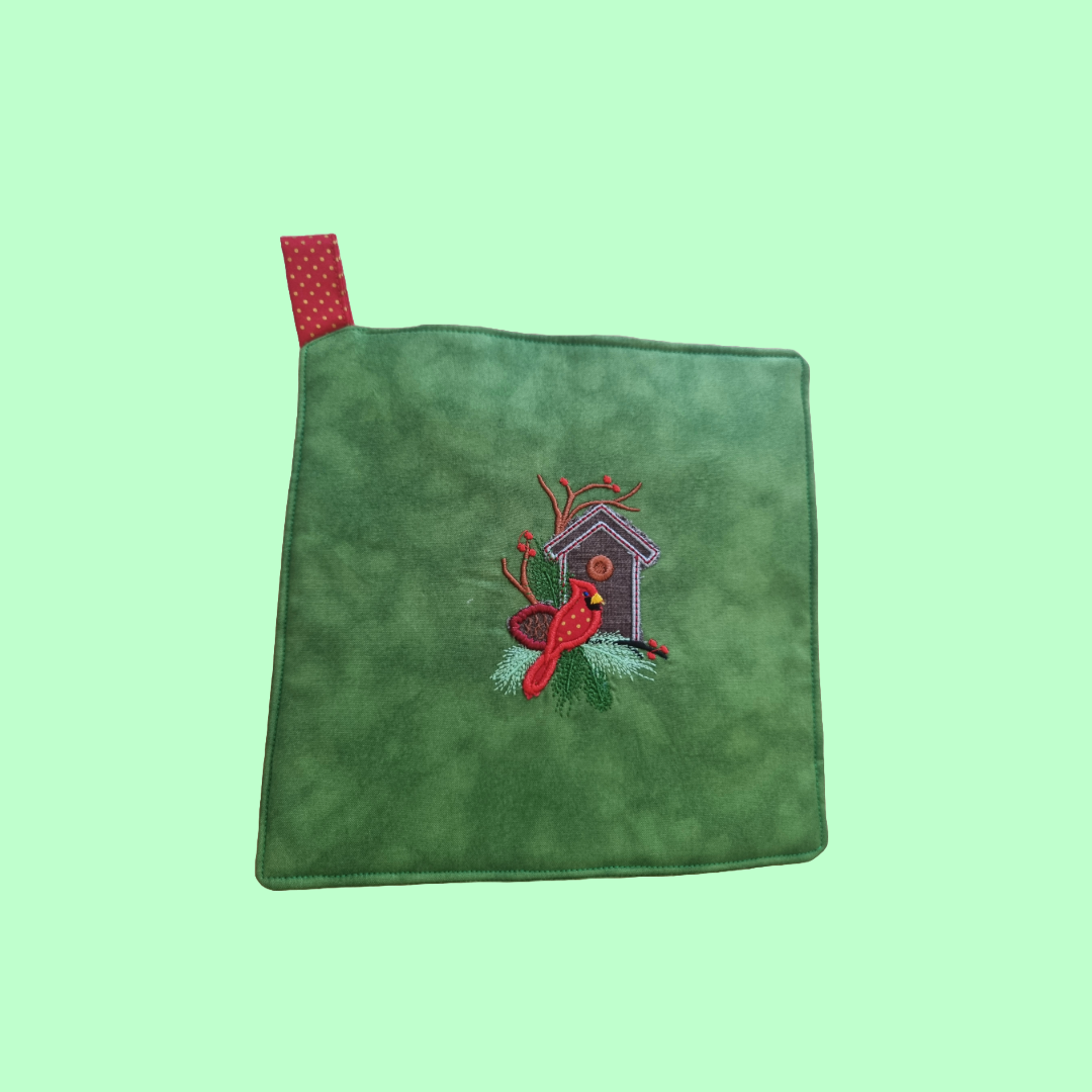Cardinal potholder - Image 1